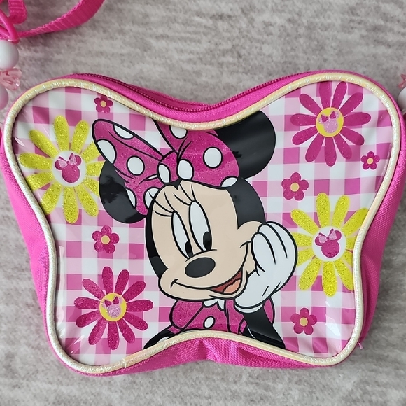 FREE WITH PURCHASE - Pink Minnie Mouse Kids Shoulder Bag - Picture 3 of 3